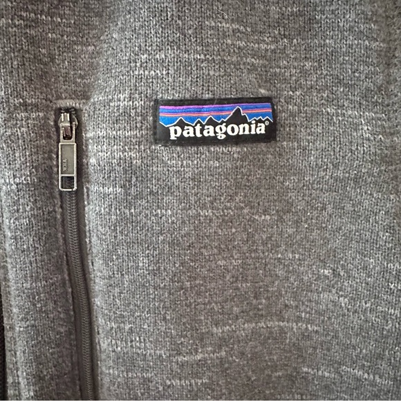 Patagonia Charcoal Sweater Fleece Full Zip Vest • Size: M - Picture 5 of 8